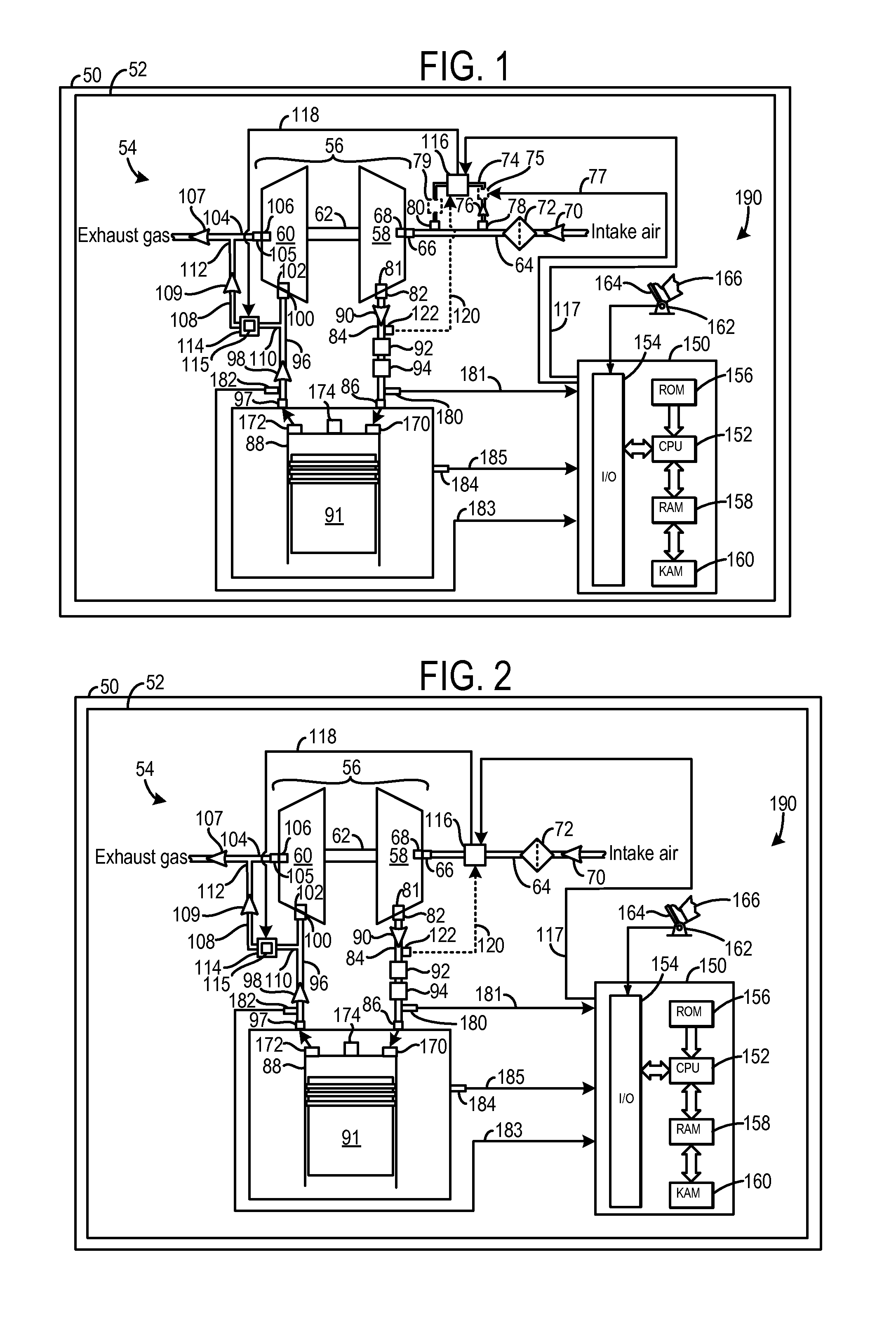 Turbocharger system having an air-cooled solenoid valve