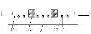 An adjustment device for a steel strip unwinder