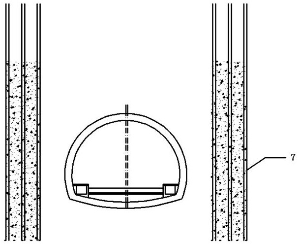 Fence type grouting construction method for subsea tunnel to pass through water-rich fault fracture zone