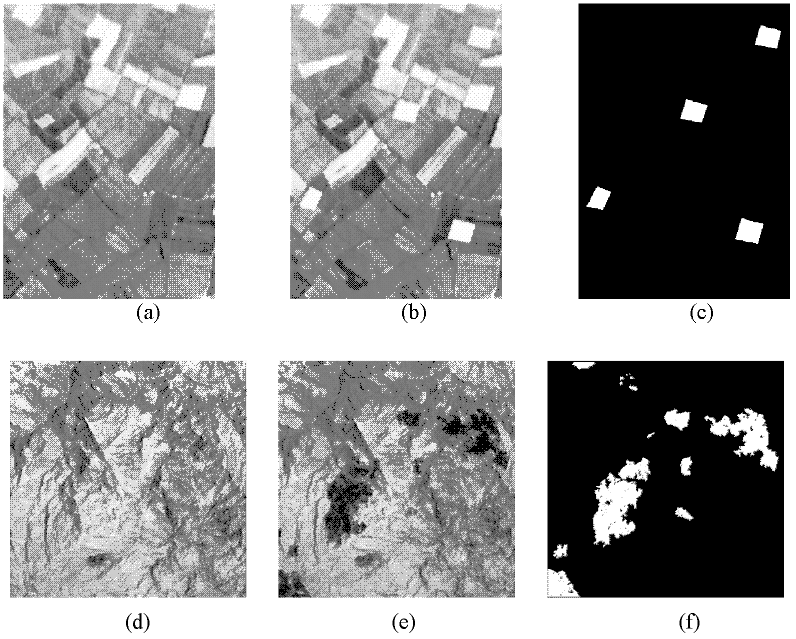 Remote sensing image change detection method based on multi-feature fusion