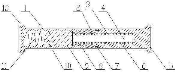 Fusible alloy connecting structure and use method thereof for building construction