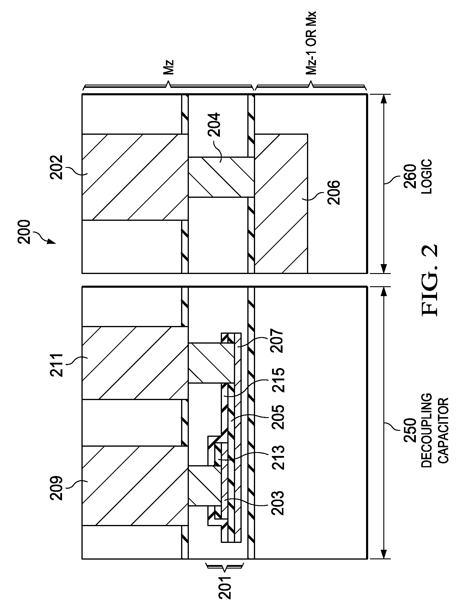 Metal insulator metal capacitor and method for making the same