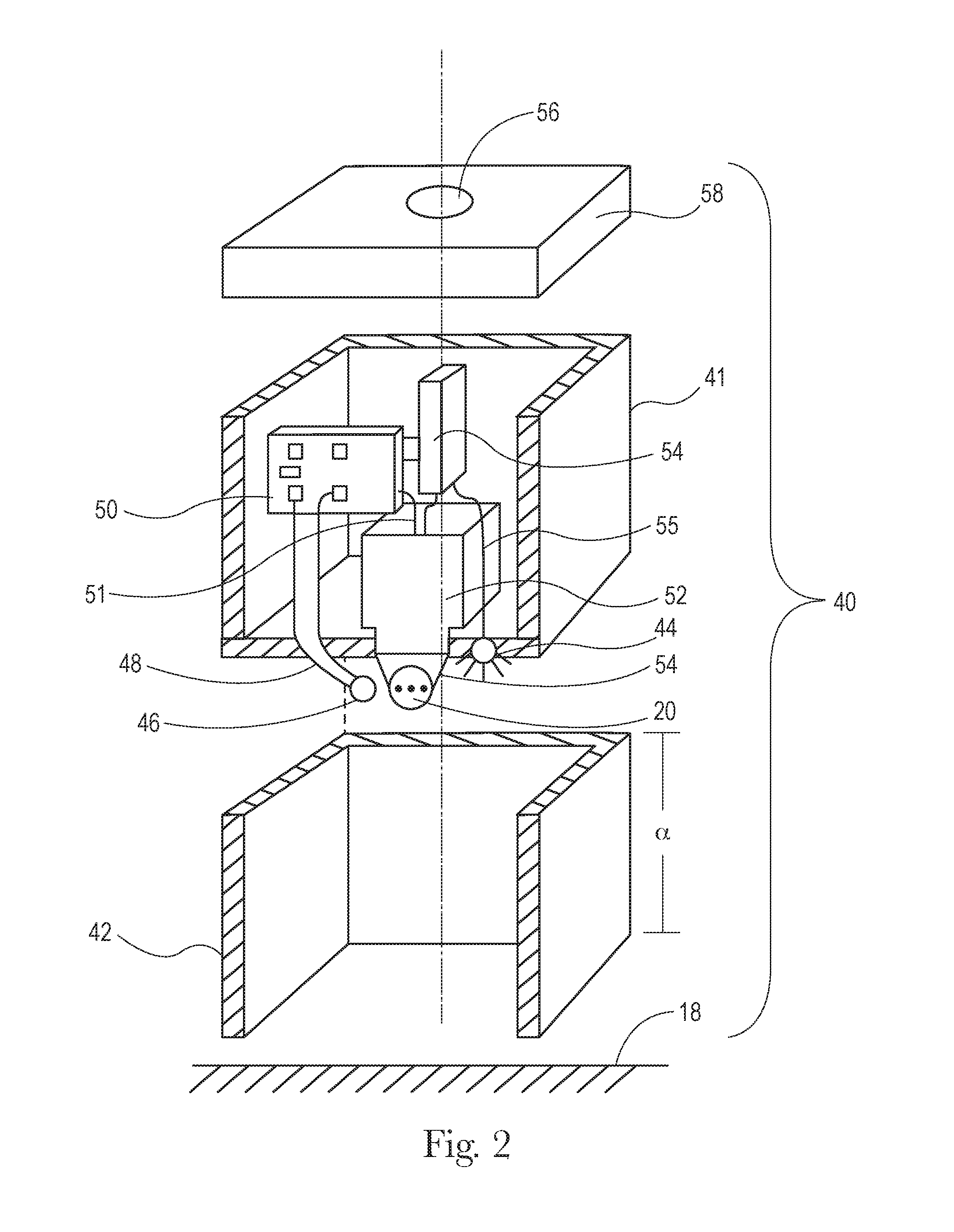 Cartridges for use in an apparatus for modifying keratinous surfaces