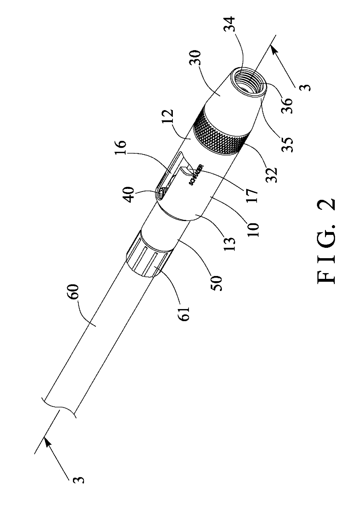 Air valve connecting device for different inflation valves