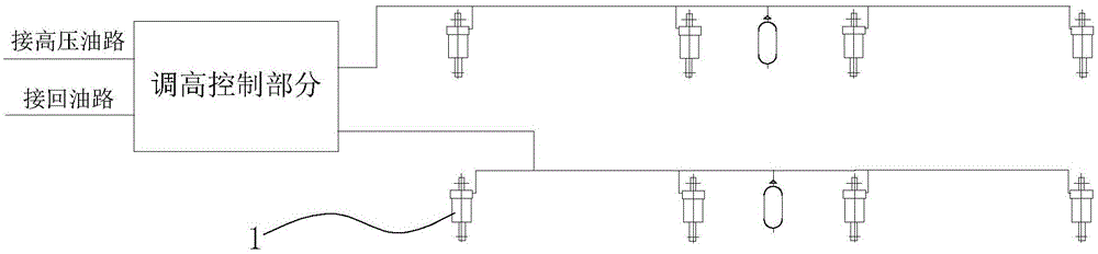 Automobile great-load independent suspension