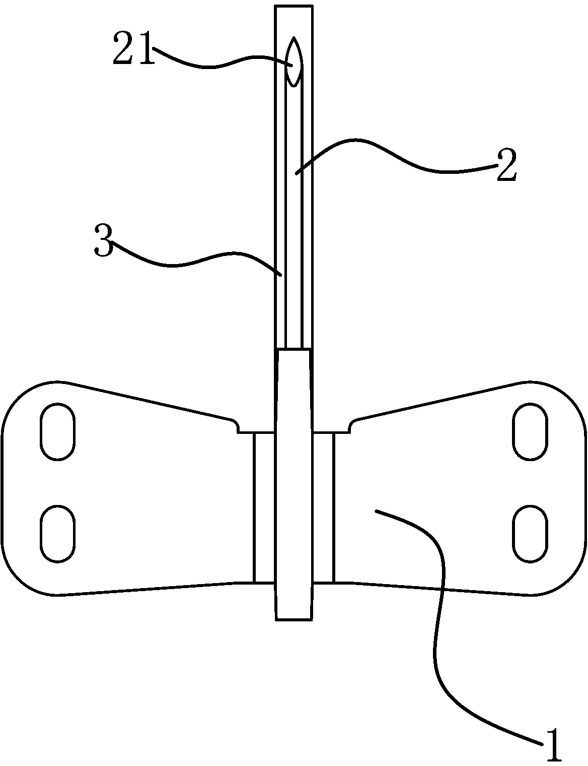 Assembly technology of split type medical intravenous needle