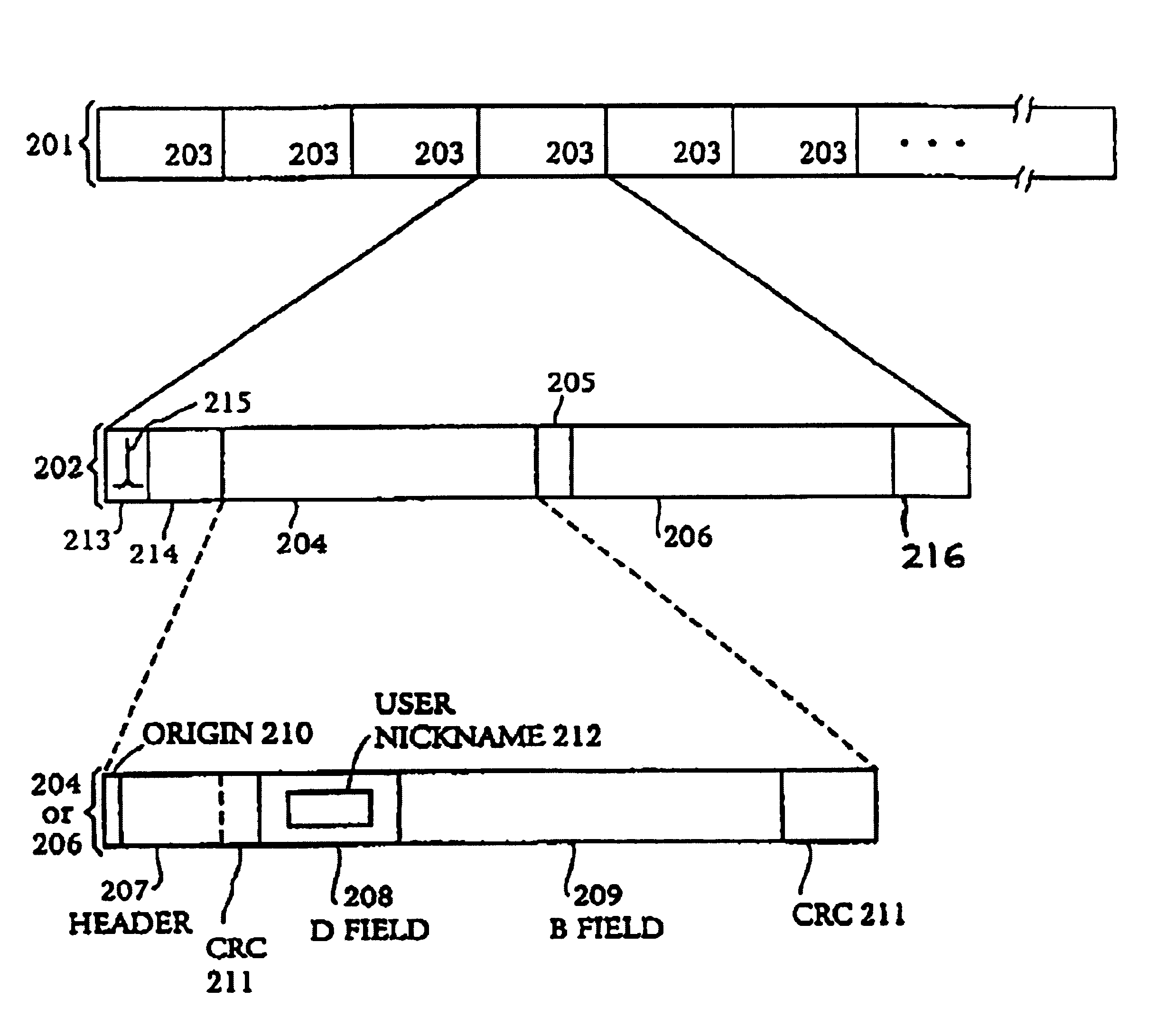 Method and Apparatus for wireless spread spectrum communication with preamble processing period