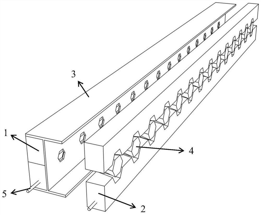A prefabricated prestressed concrete composite beam with cast-in-place conical connectors and its construction method