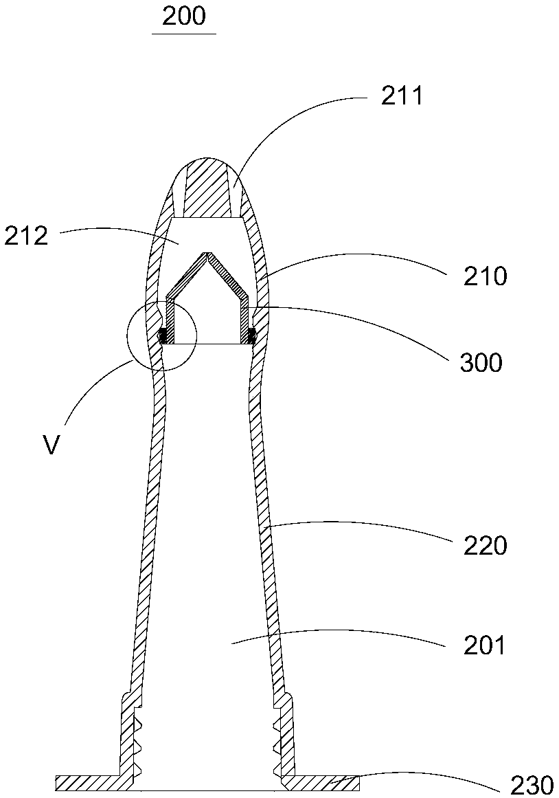 Insertion-type flusher