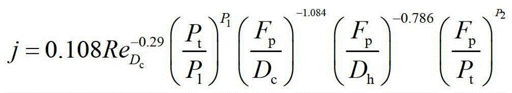 A design method for the flow path of a general-purpose combined-diameter air-conditioning heat exchange equipment