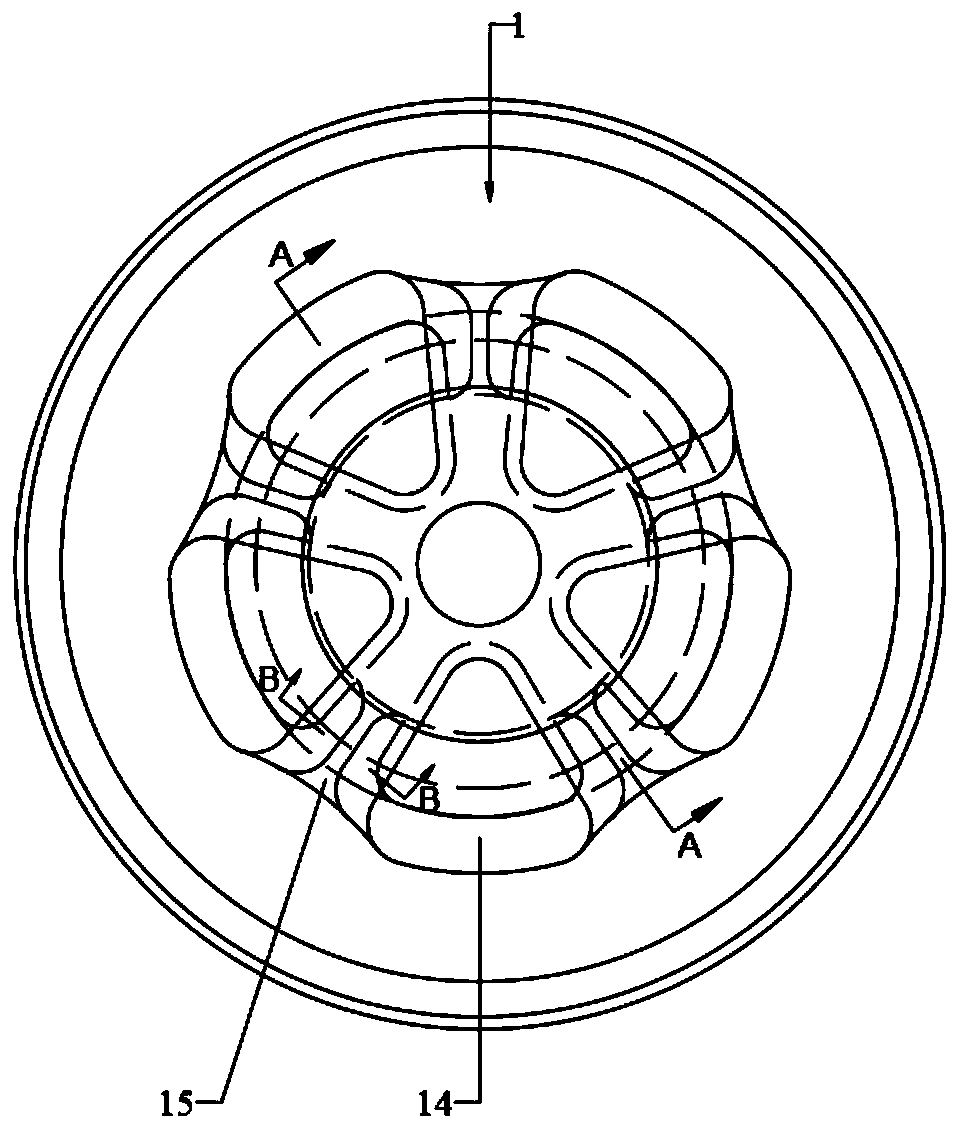A thin-walled circular tube extrusion die
