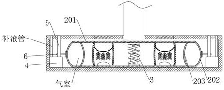 Noise-reduction sleep-aiding type floor fan base and using method thereof