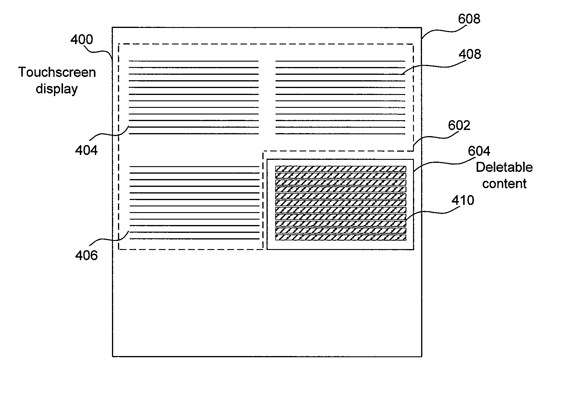 Finger-friendly content selection interface