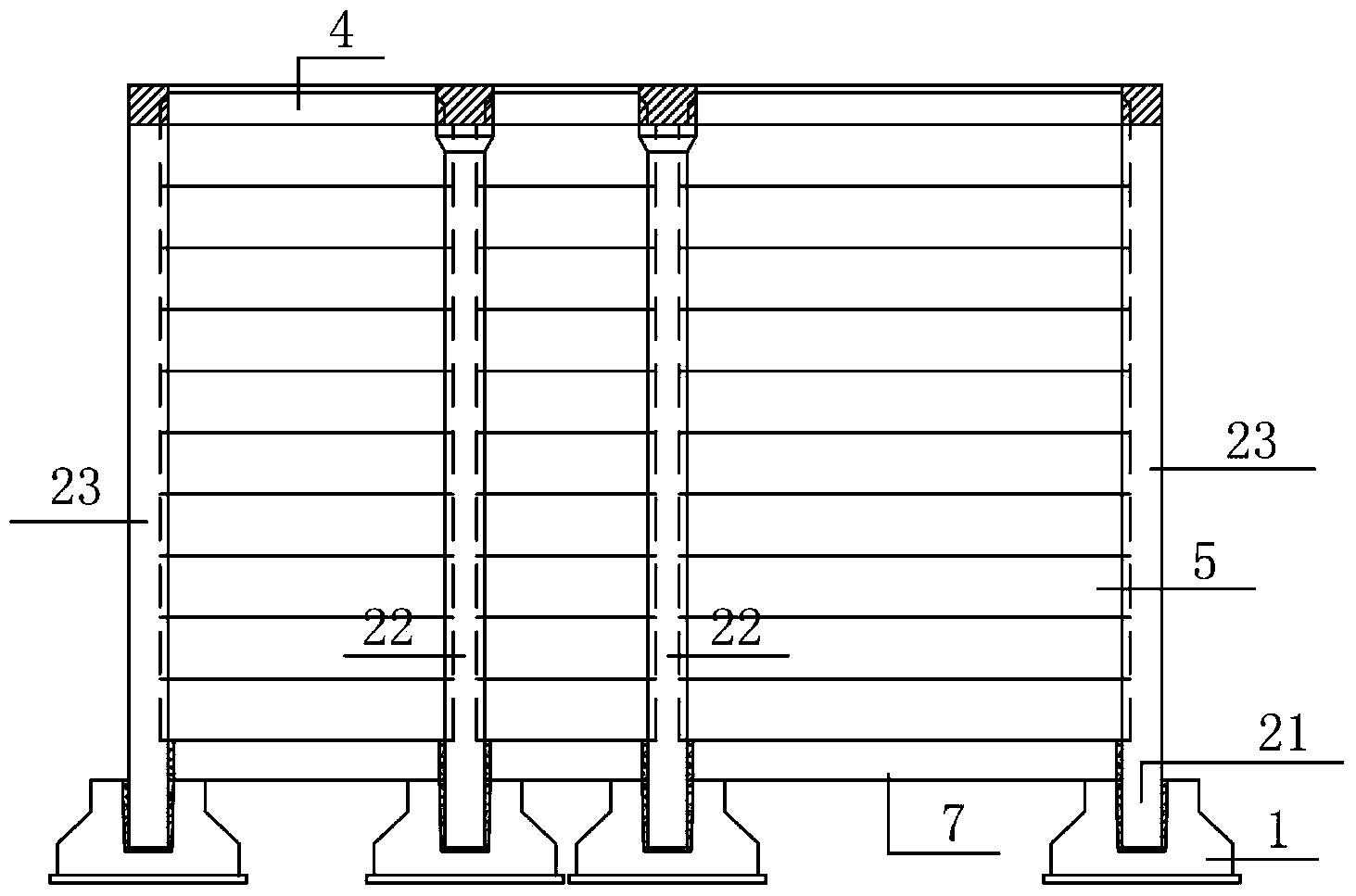 Assembly type firewall