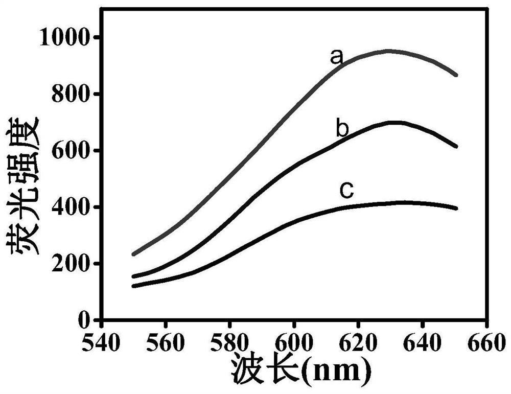 Fluorescent biosensor, preparation method and application of detecting organophosphorus pesticides