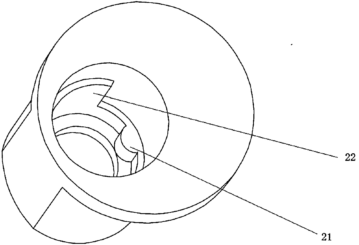 Rotatable self-positioning igniting needle for gas stove and combustor