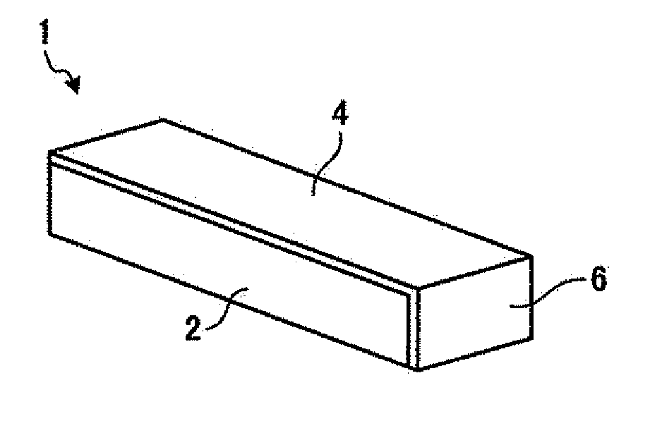 Magnetic material for antennas, antenna, and wireless communication device