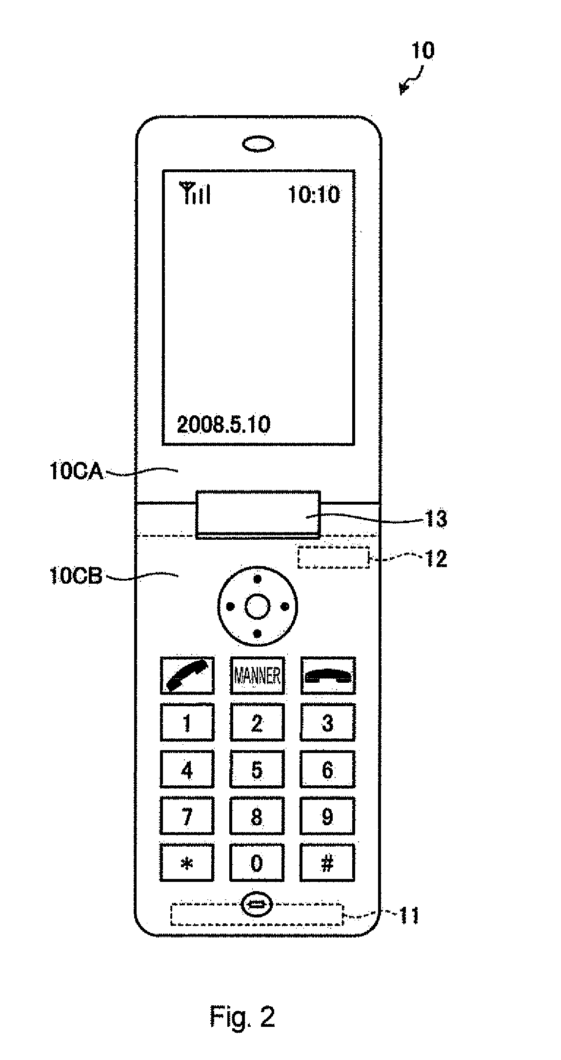 Magnetic material for antennas, antenna, and wireless communication device