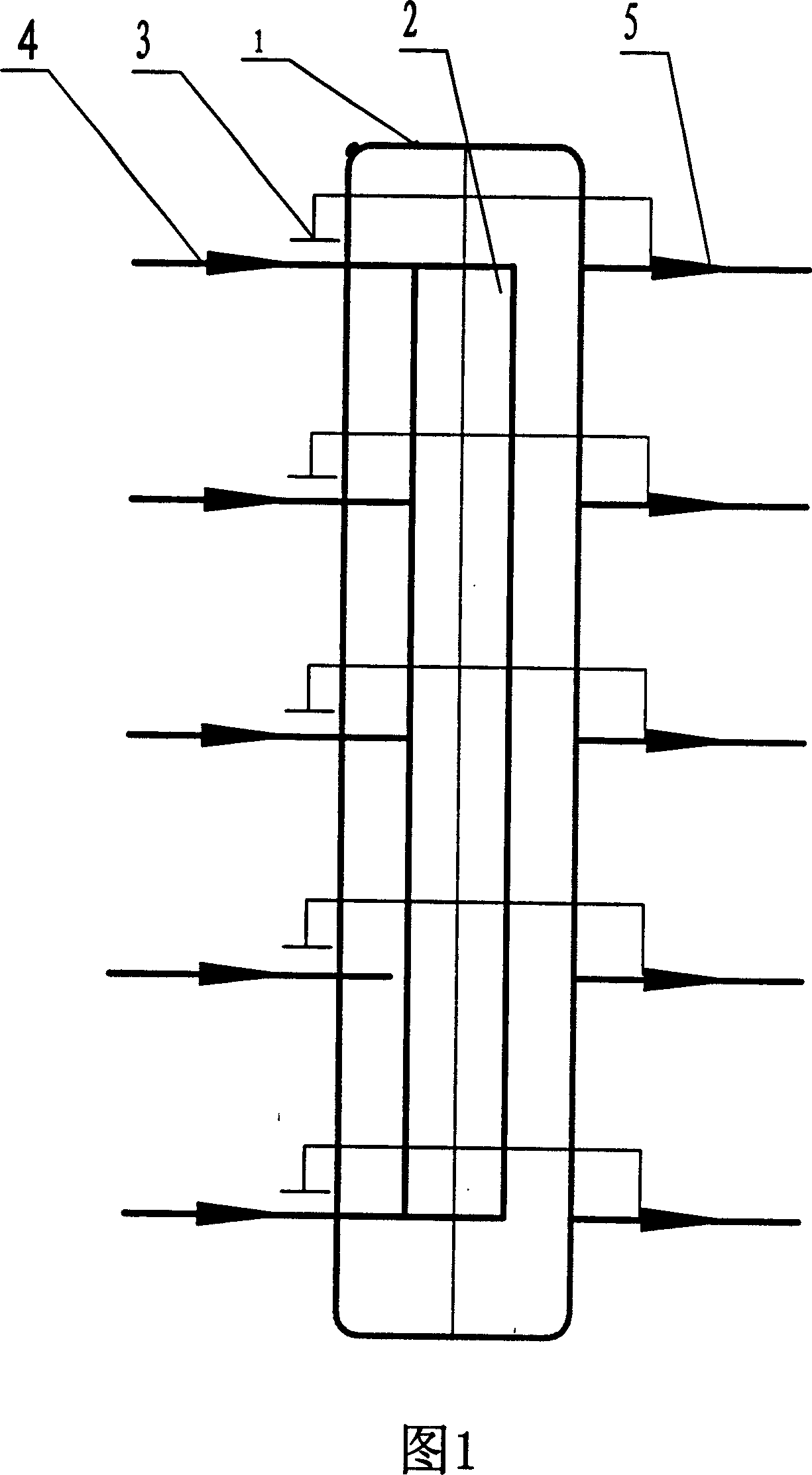 Aluminum electrolytic cell current transfer method and apparatus thereof