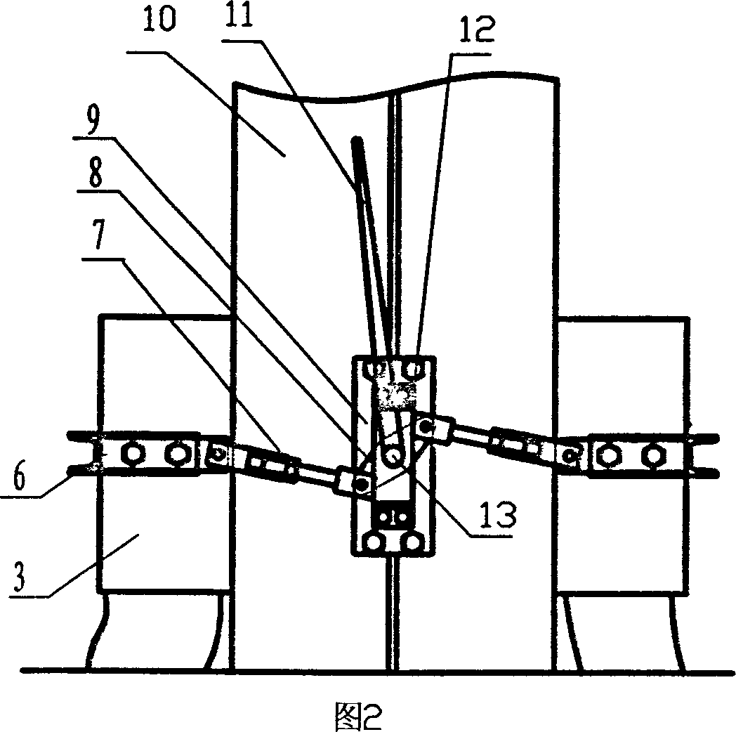 Aluminum electrolytic cell current transfer method and apparatus thereof