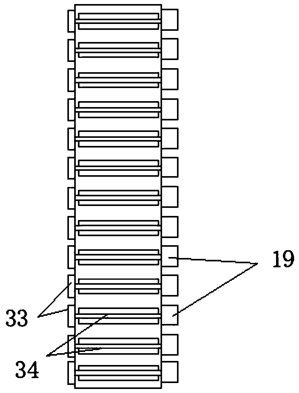 Rapeseed oil full-automatic squeezing device