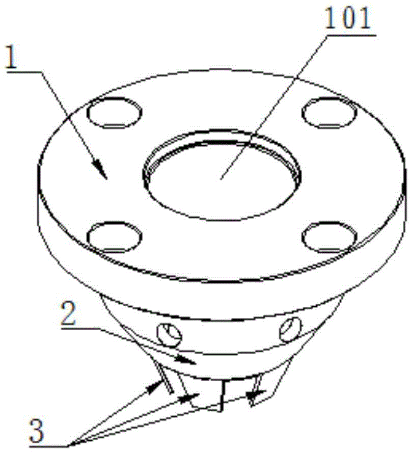 Automatic putting device for round paper scrip of fireworks