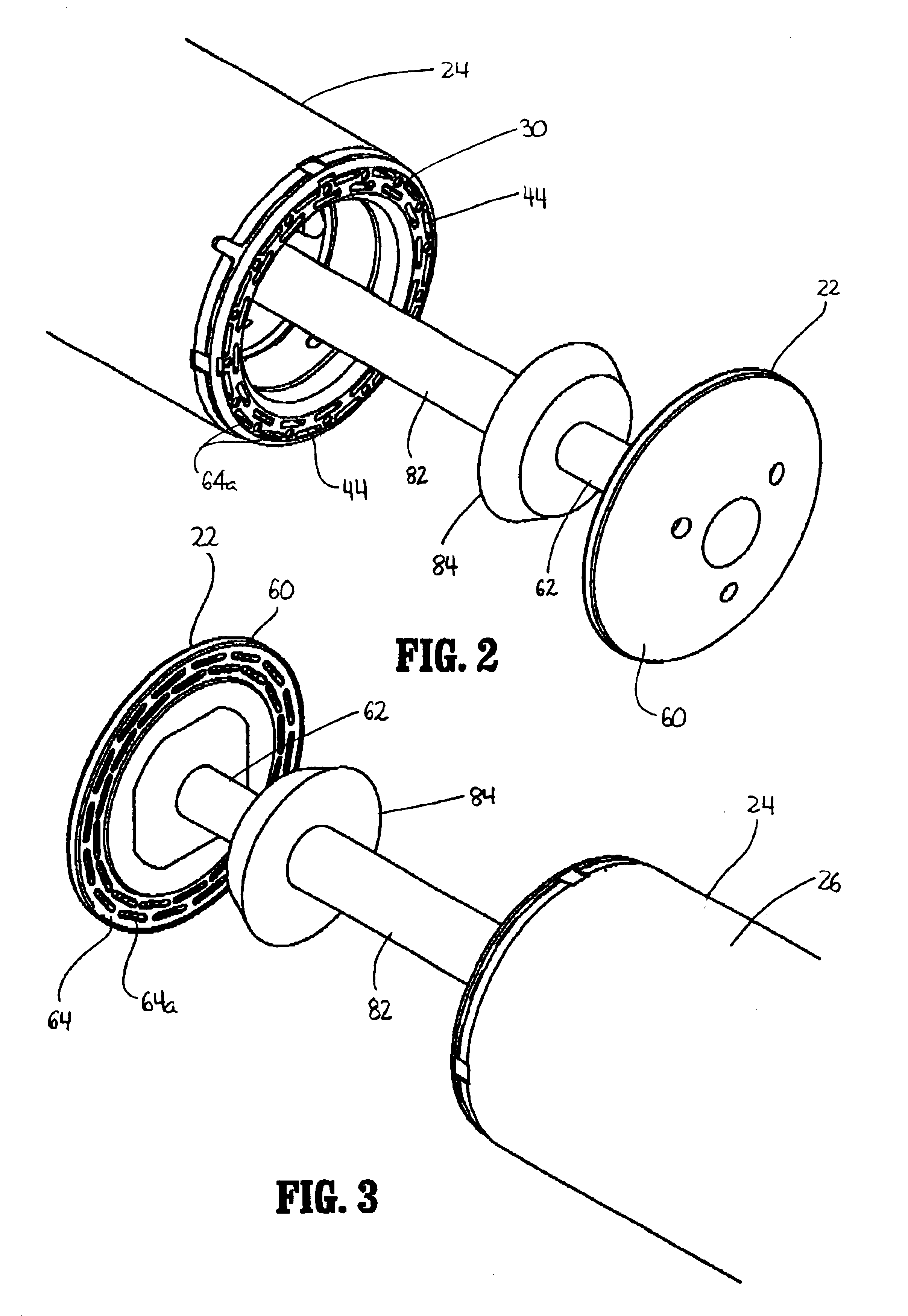 Surgical stapling device with tissue tensioner