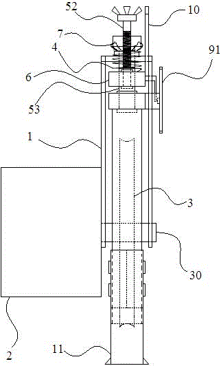 Weld reinforcement grinding machine