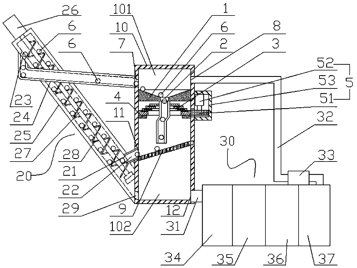 Automobile pipe fitting cleaning device