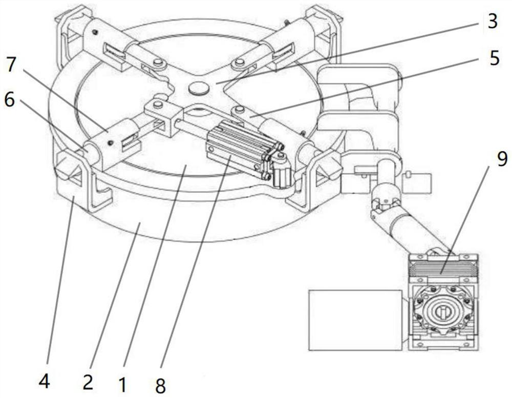 Manhole cover automatic locking device and intelligent powder and particle material transportation tank car