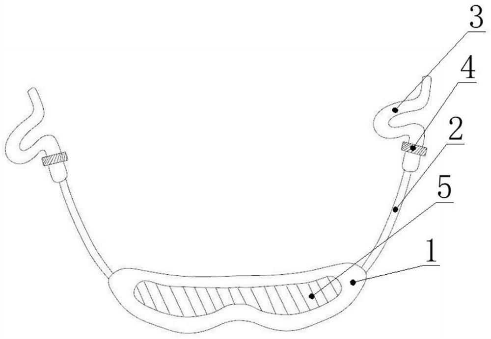 Adjustable lip shield capable of monitoring correction force in real time