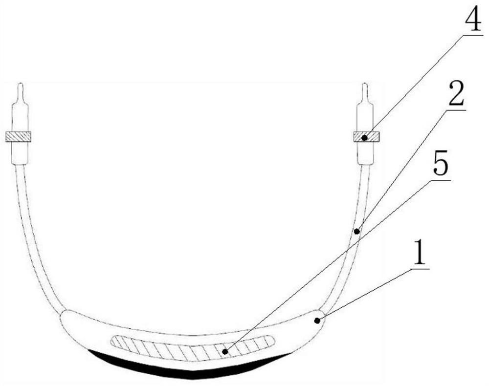 Adjustable lip shield capable of monitoring correction force in real time