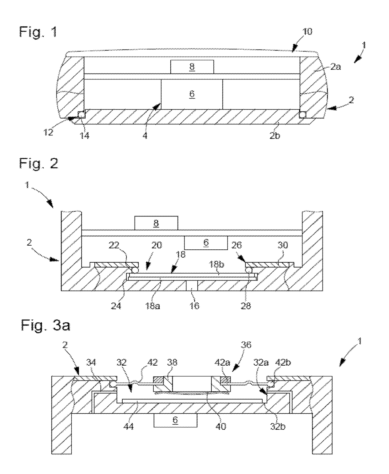 Semi-impermeable closure device