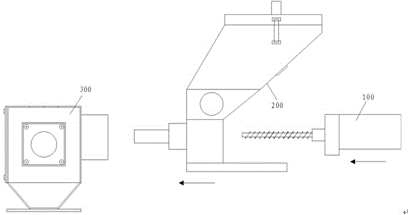 Metering type lead screw color master proportional valve