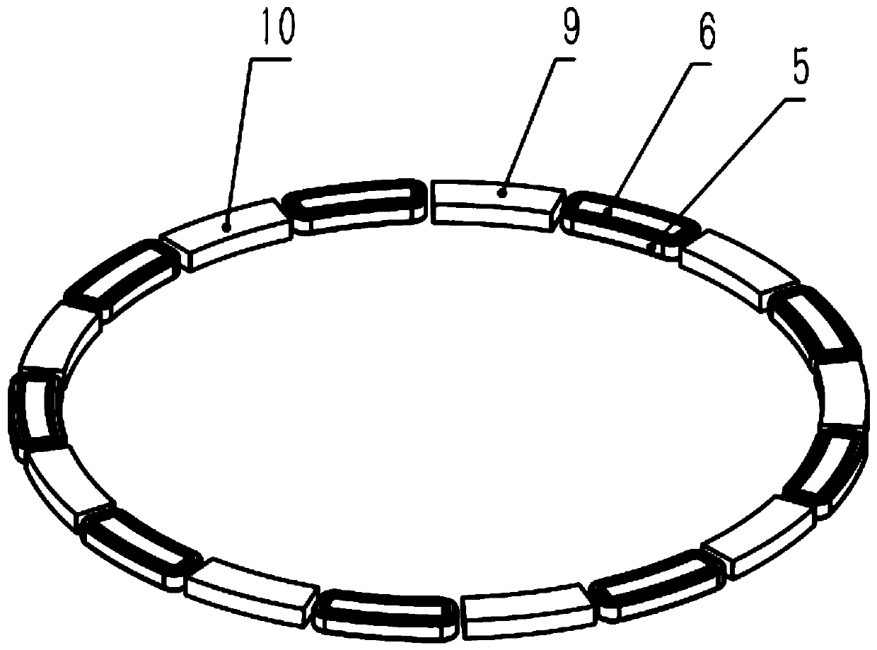 Intelligent ocean sealing ring with self-generating electricity function