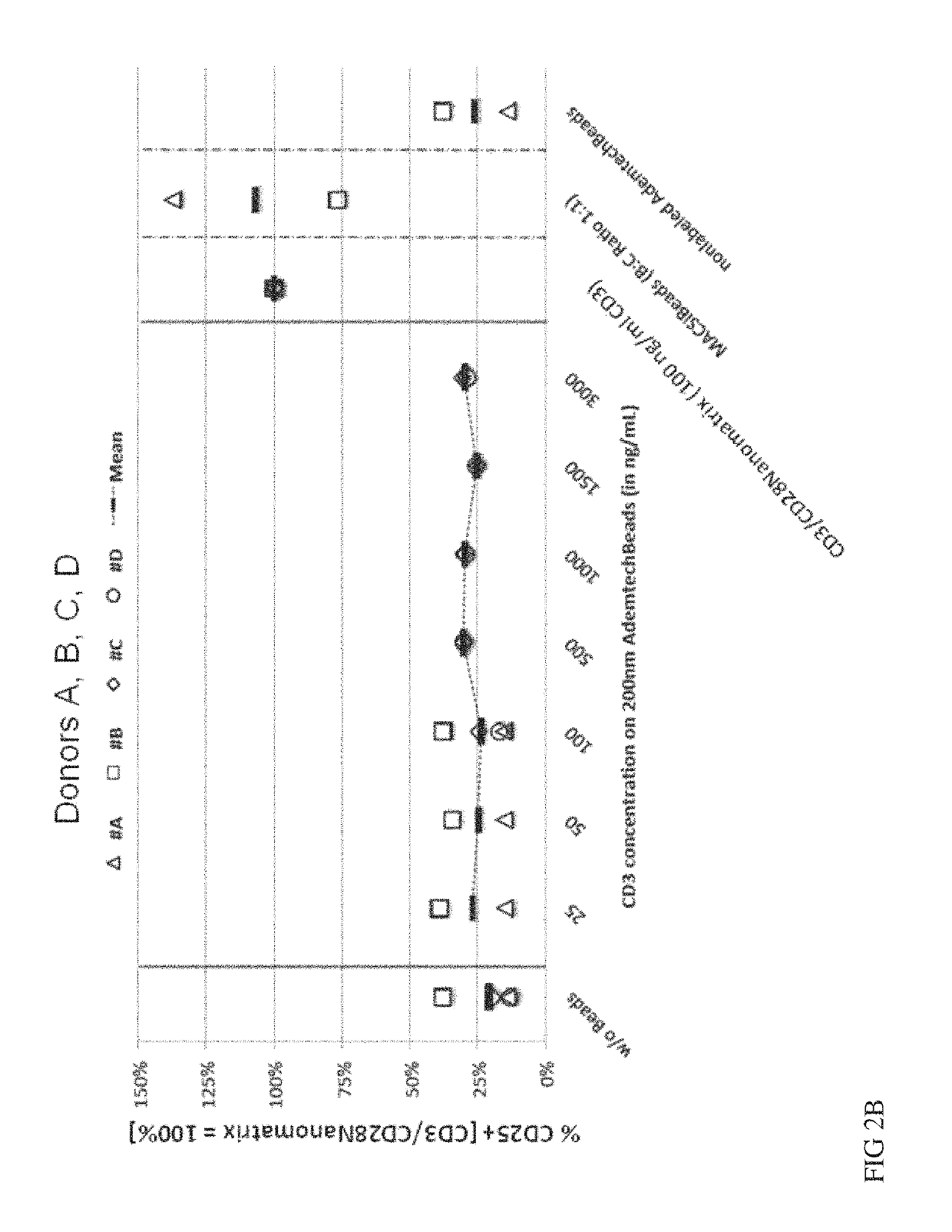 Method for polyclonal stimulation of T cells by flexible nanomatrices