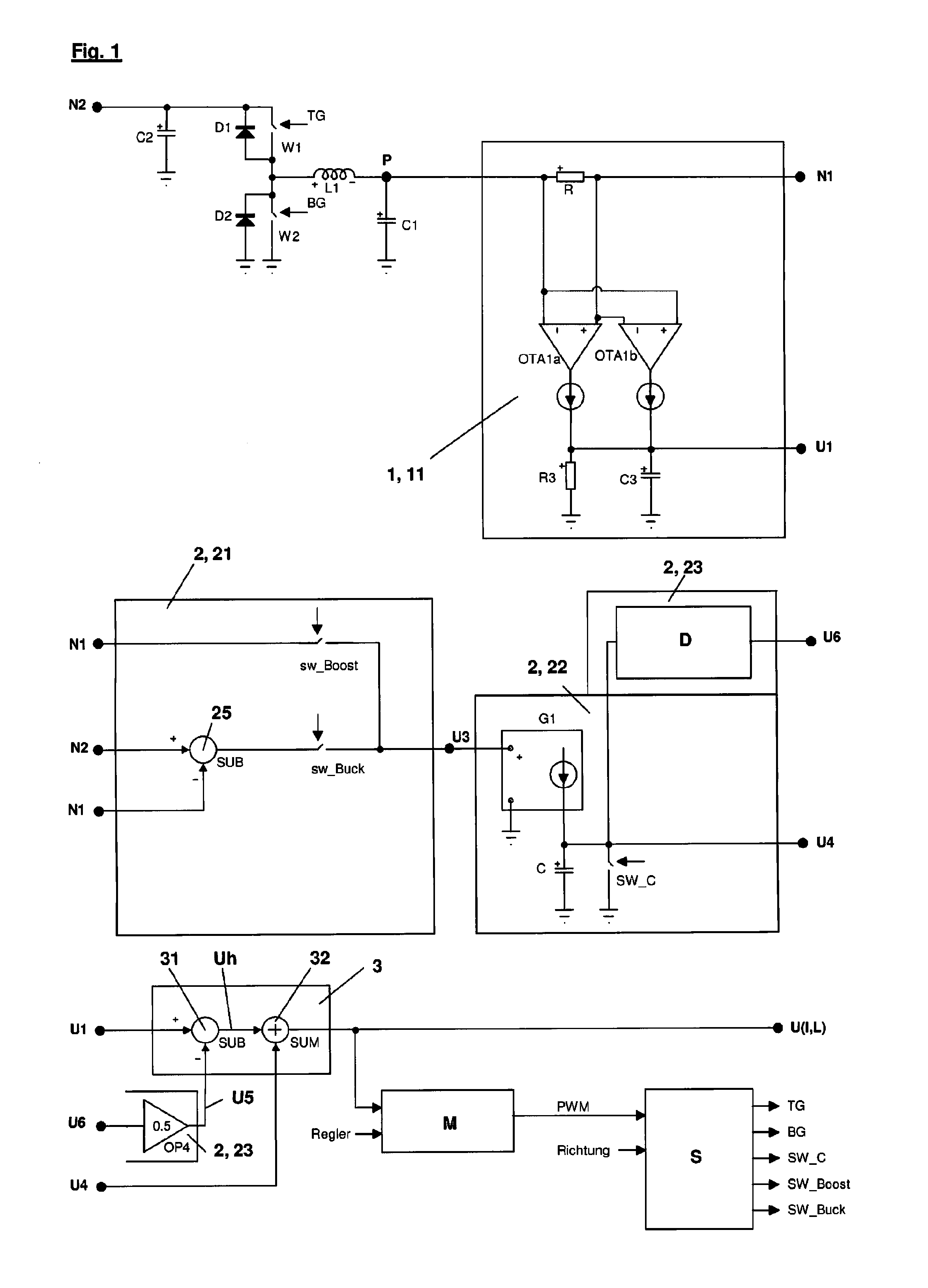 DC-DC Converter With Circuit For Reproducing A Current Flowing Through A Storage Inductor
