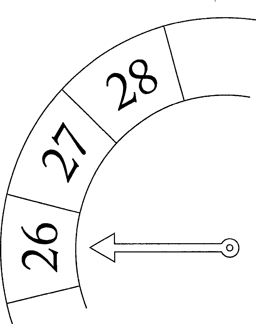 Display apparatus capable of simultaneously displaying date and day and night