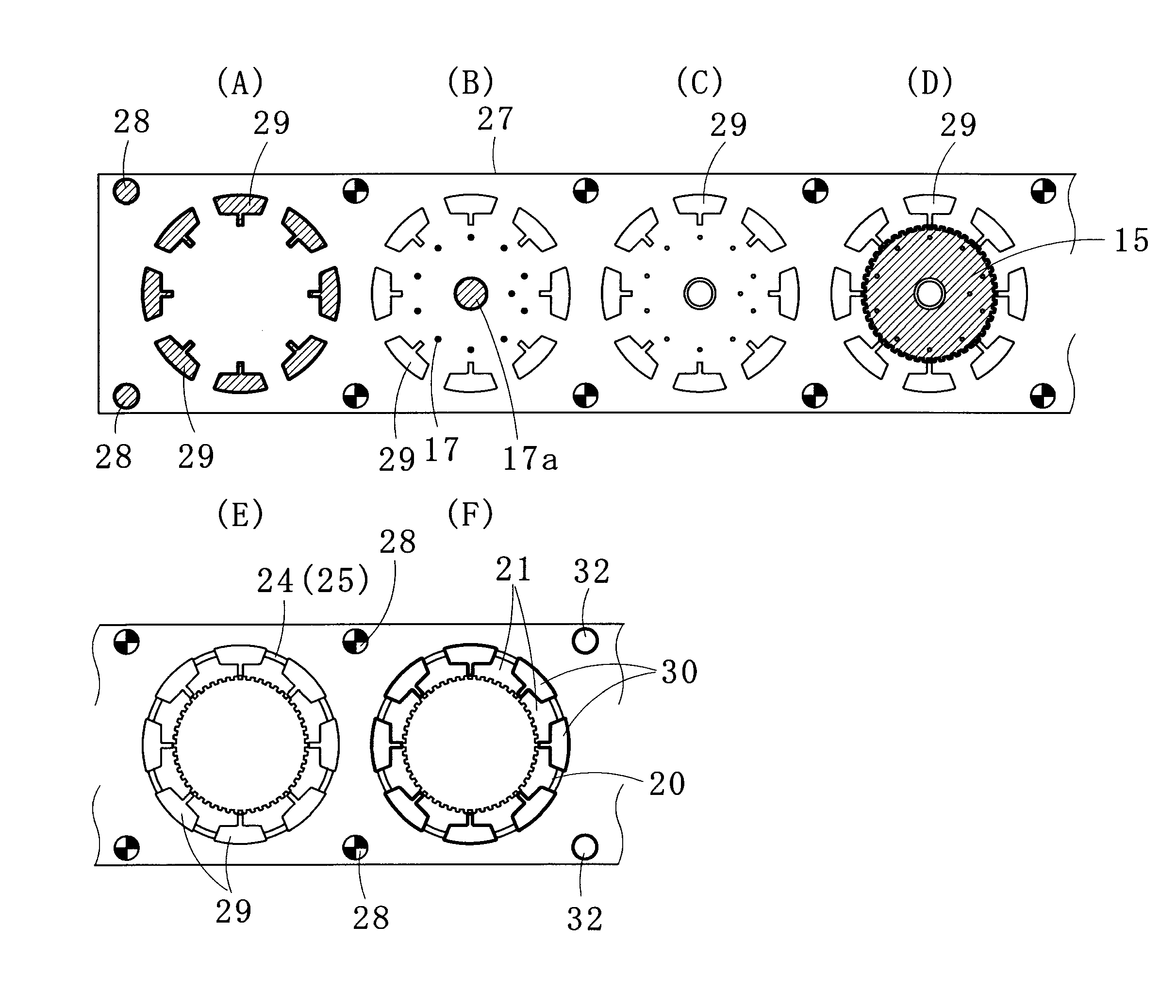Method for manufacturing laminated core