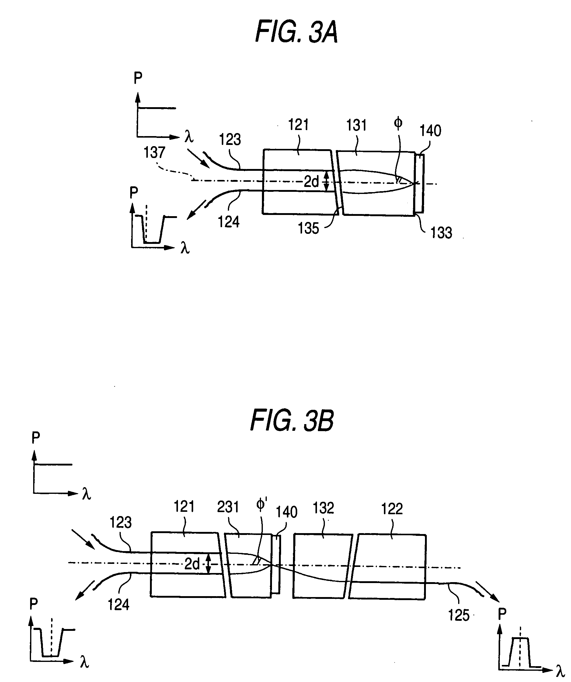Wavelength selective optical device and method of tuning a wavelength characteristic of the same