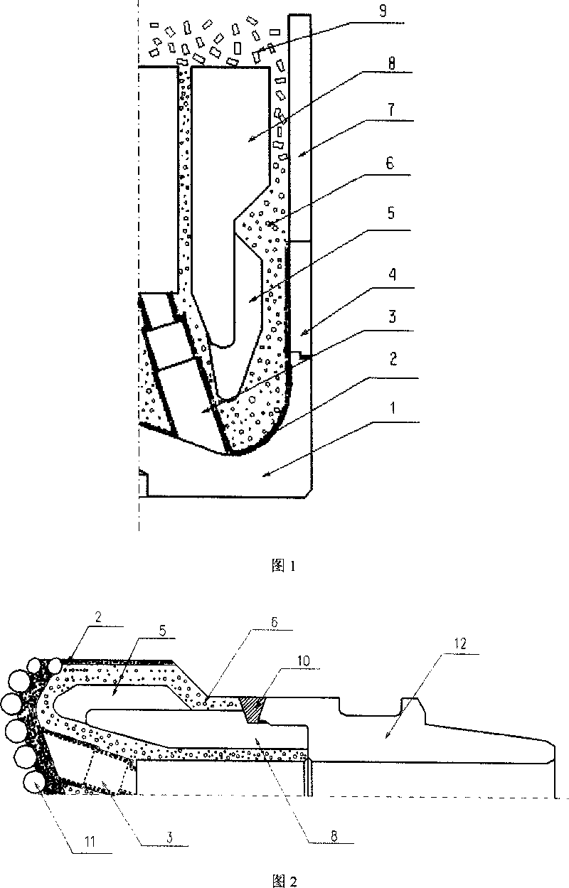 Bit body of diamond bit and manufacture method therefor