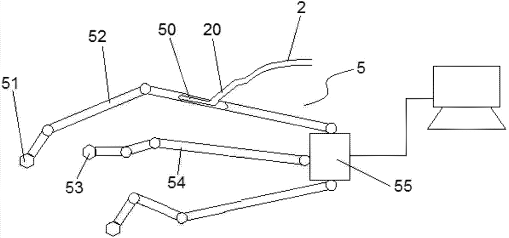 Fluid conveying device and surgical operation device