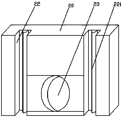 A mechanical shock absorber