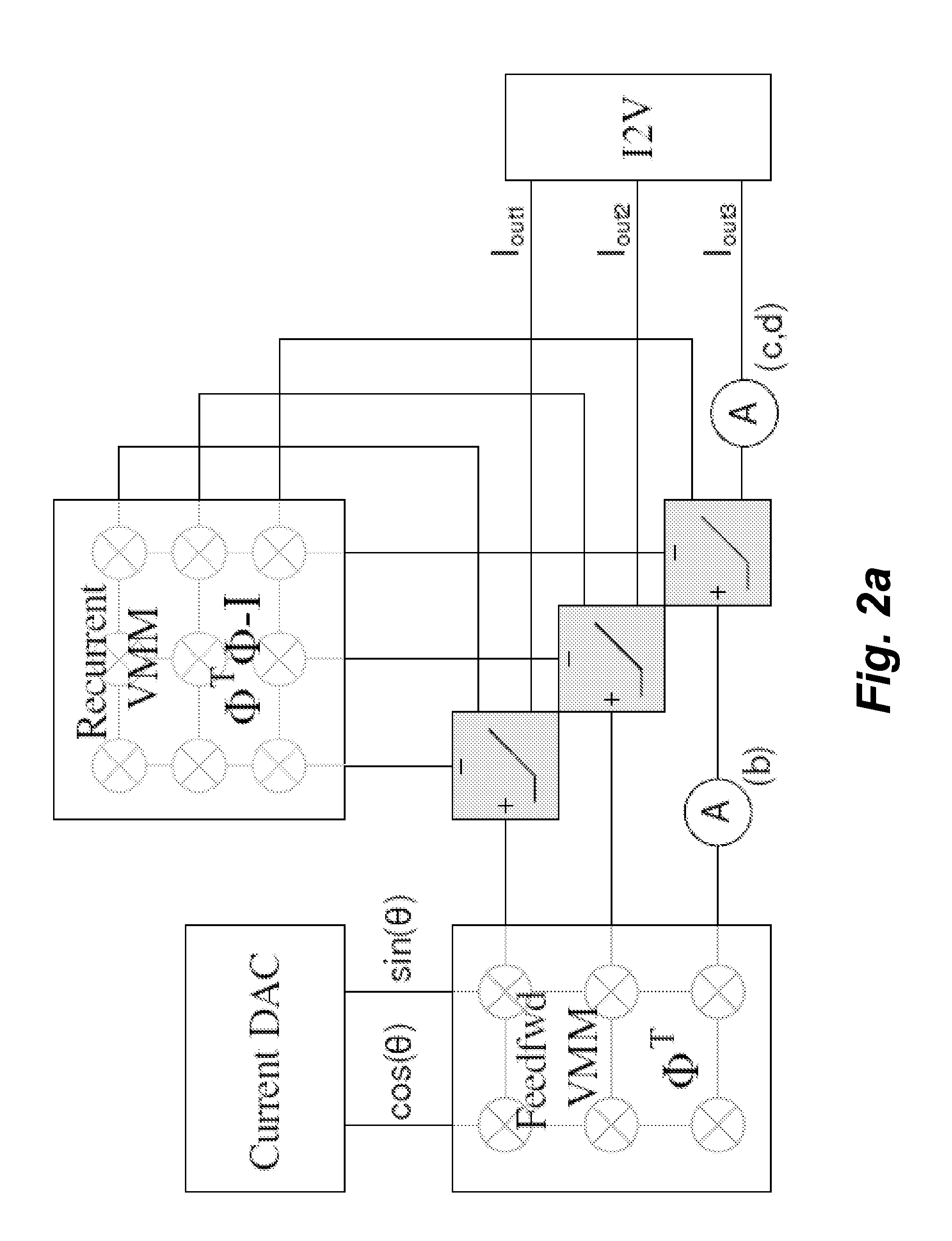 Analog programmable sparse approximation system