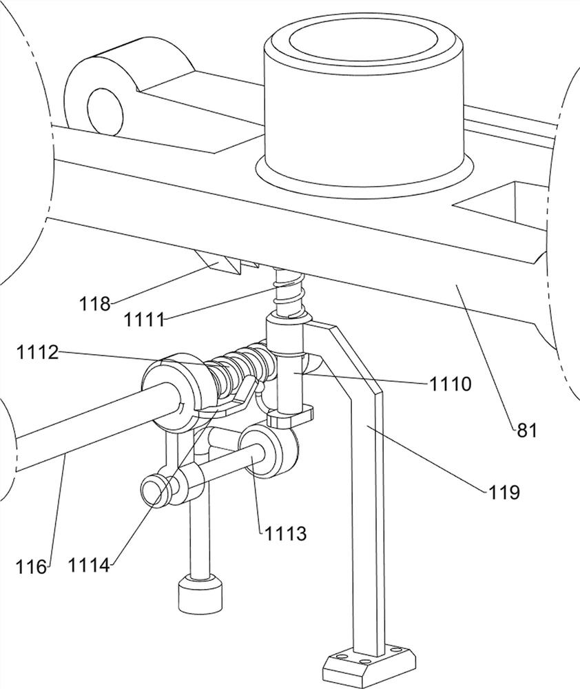 Automatic wood stick drilling device for furniture