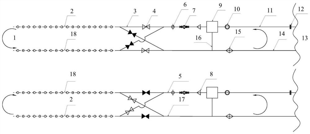 A water supply joint adjustment system for bridge piers and abutments