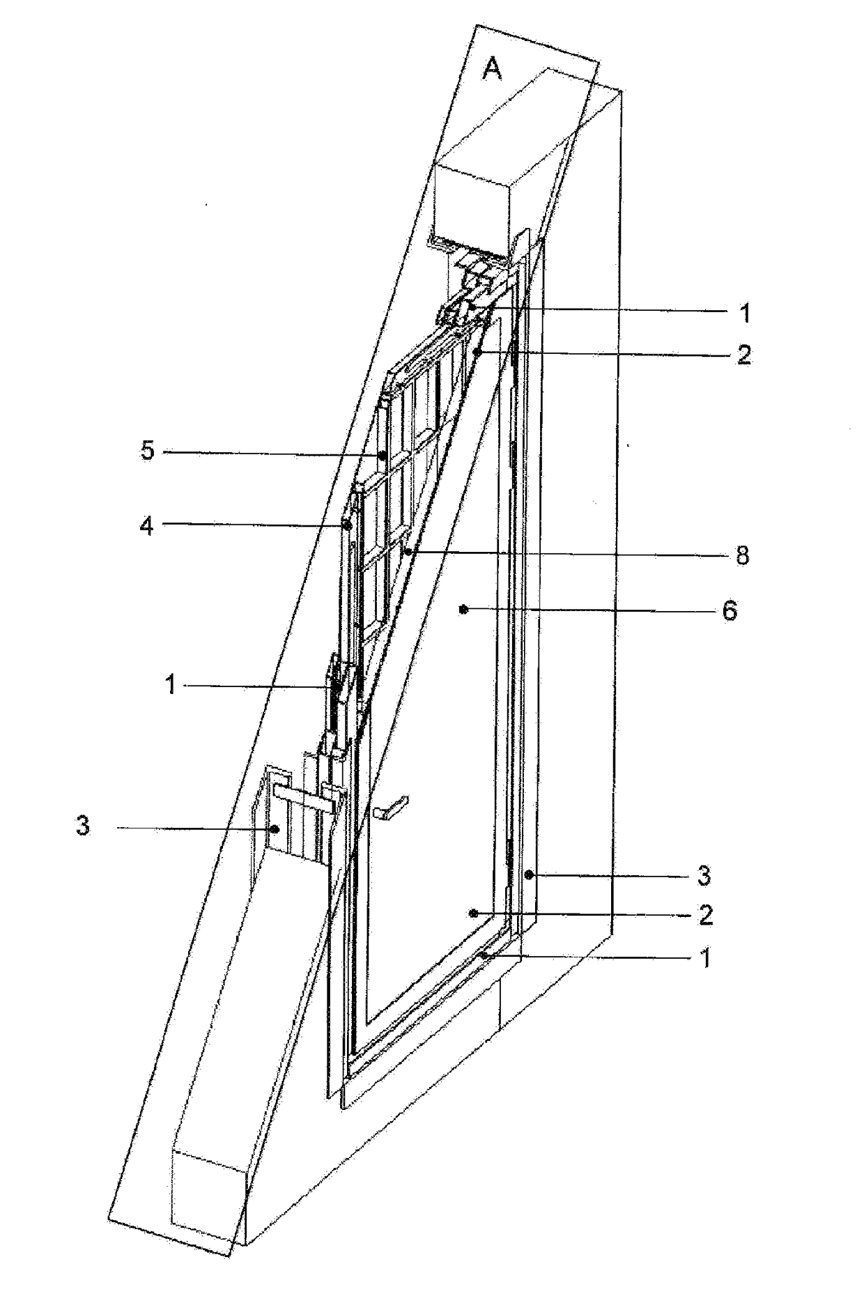 Fire-blast resistant door assembly and methods for installing the same