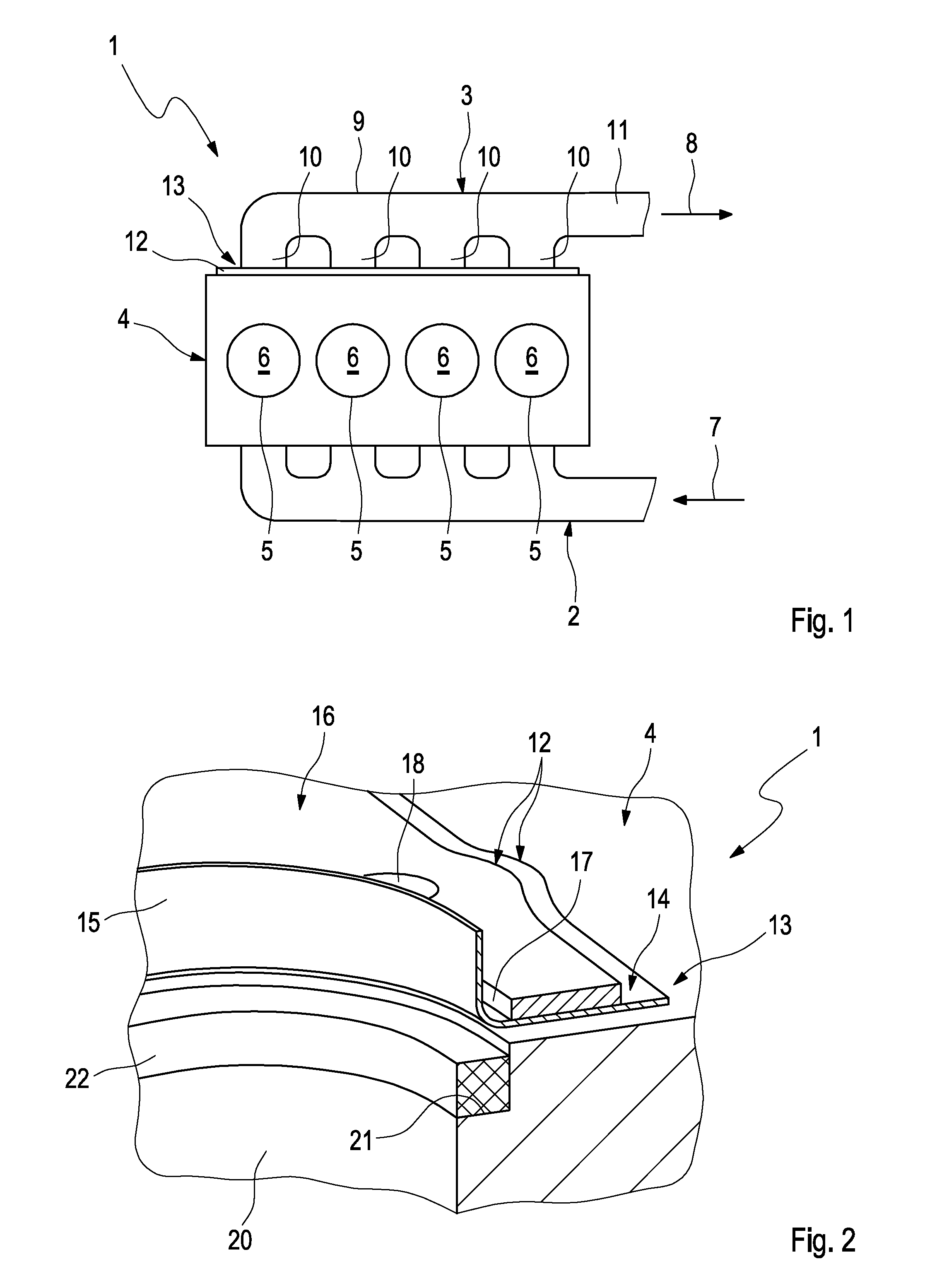 Flange Plate, Flange Connection and Exhaust Manifold