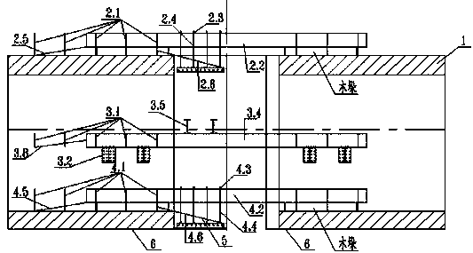 Steel shell slide system and construction method