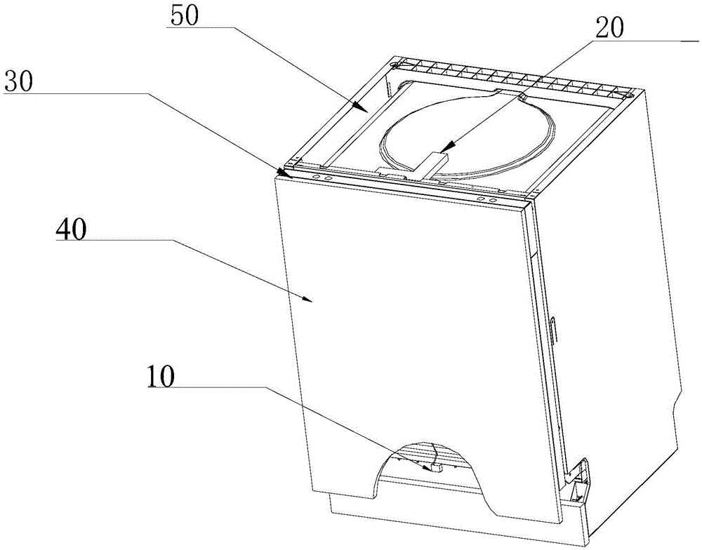 Dish washing machine and door control device thereof